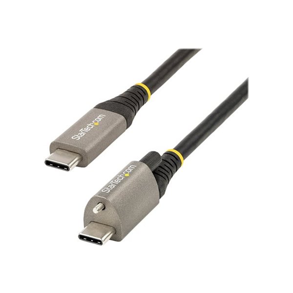3ft Top Screw Locking USB C Cable 10Gbps