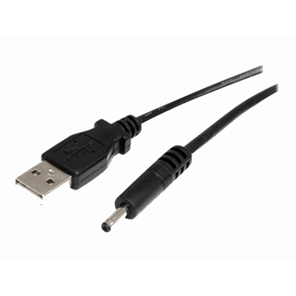 3ft USB to Type H Barrel DC Power Cable