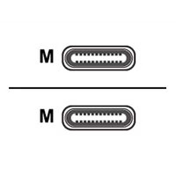 3M (10FT) USB-C/USB-C +ETH +PWR Adapter