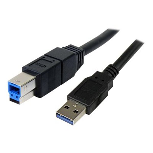 3m Black SuperSpeed USB 3.0 Cable A to B