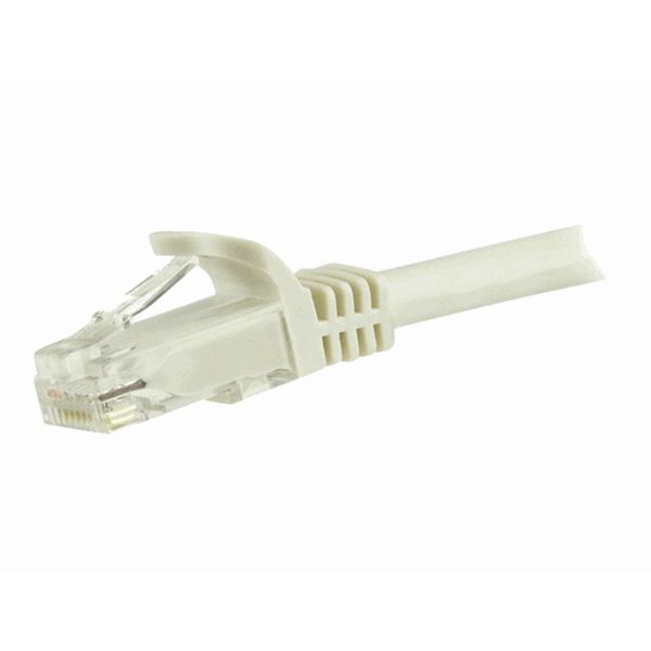 3m White Snagless UTP Cat6 Patch Cable