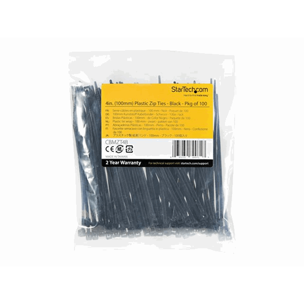 4" Cable Zip Ties UL Listed 100 Pack 4" Cable Zip Ties UL Listed 100 Pack