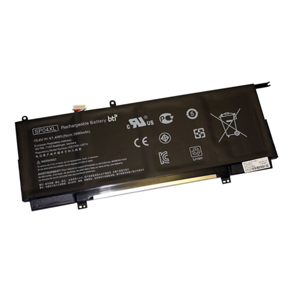 4-cell Bat for HP 15.4V 3990mAh 4-cell Bat for HP 15.4V 3990mAh