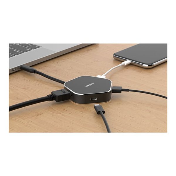 4-in-1 USB-C Hub with HDMI and Power Delivery