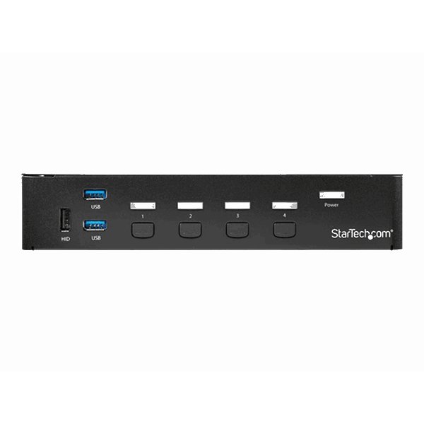 4-Port DisplayPort KVM - USB 3.0 - 4K