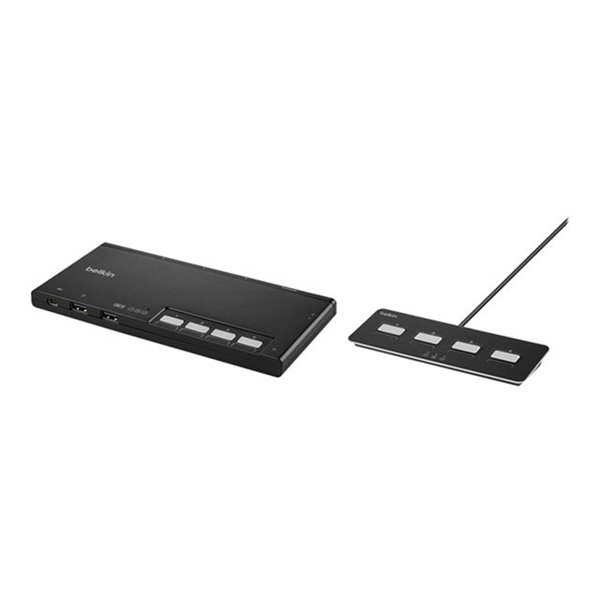 4-Port Dual Head Base Modular Secure KVM