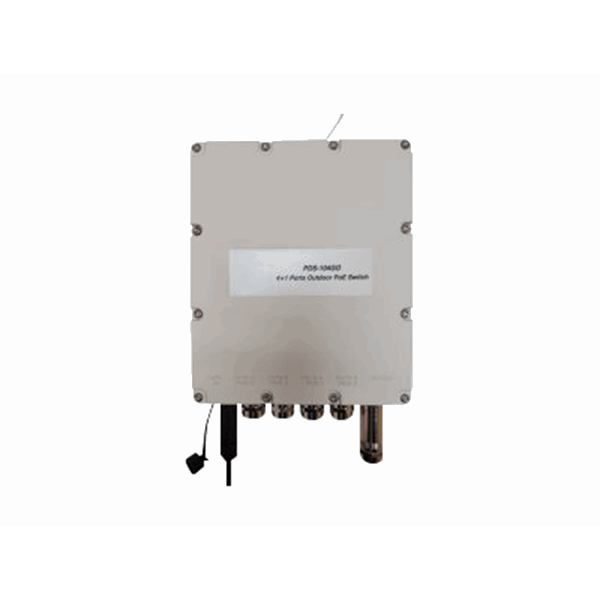 4-port Outdoor PoE Switch 60W Low-Profil