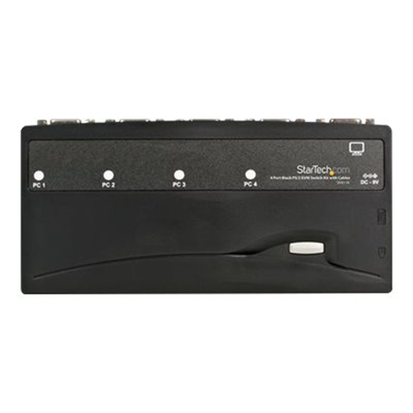 4 Port PS/2 KVM Switch Kit with Cables