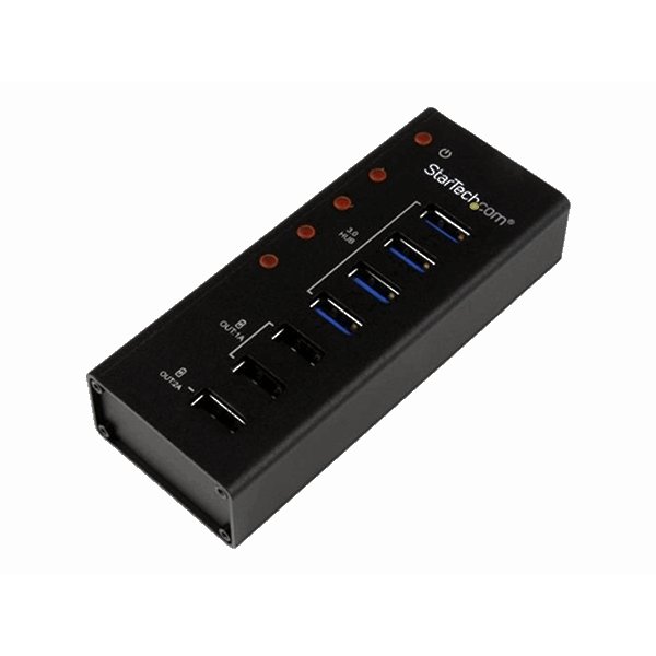 4 Port USB 3.0 Hub plus 3 Charging Ports