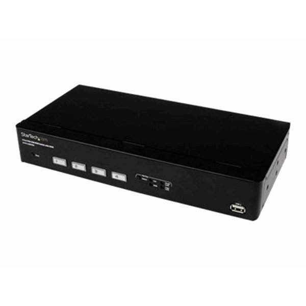 4 Port USB VGA KVM Switch with DDM