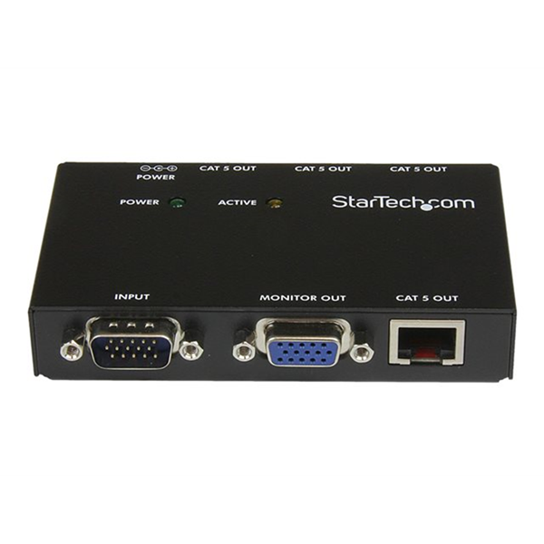 StarTech.com 4-poorts VGA Over CAT5 video-extender - 150 m