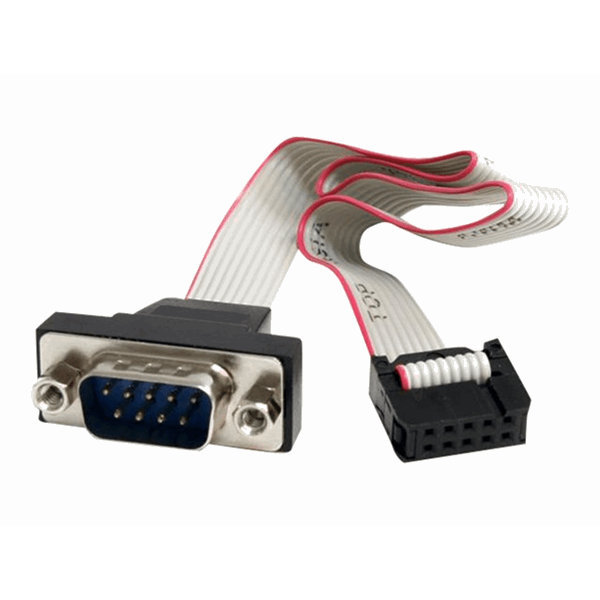 40cm Serial to Header Panel Mount Cable