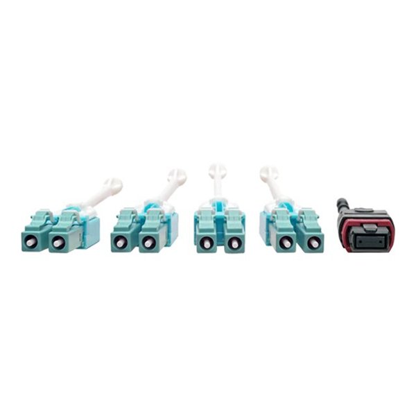 40G MTP/MPO to 4xLC Fan-Out OM4 Plenum-R
