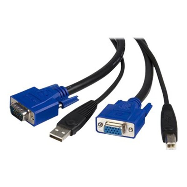 4.5m 2-in-1 Universal USB KVM Cable