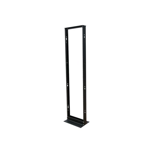 45U SmartRack 2-Post Open Frame Rack 800 lbs 362.9 kgs Capacity Organize and Secure Network Rack Equipment
