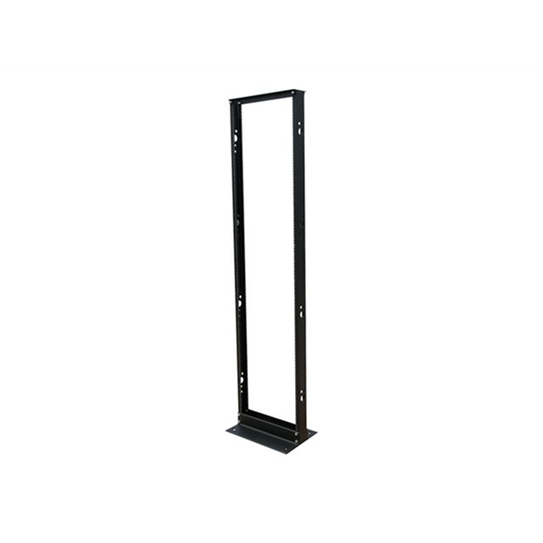 45U SmartRack 2-Post Open Frame Rack 800 lbs 362.9 kgs Capacity Organize and Secure Network Rack Equipment