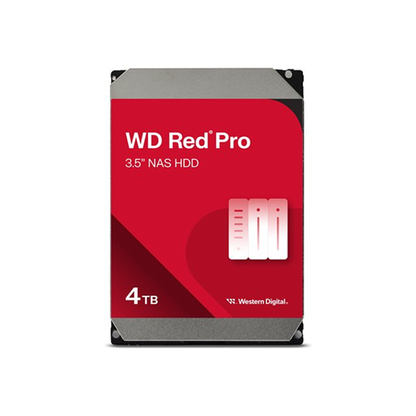 4TB RED PRO 256MB CMR 3.5IN SATA 6GB/S