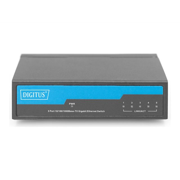 5 port Gigabit Network Switch. Desktop.
