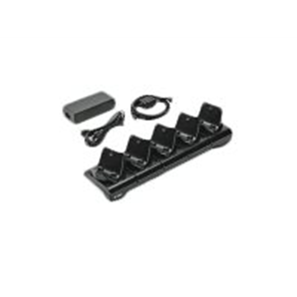 5 SLOT PRINT CRADLE PSU&EU CORD ZQ300