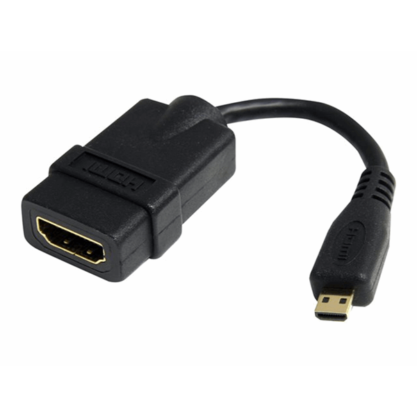 5in HDMI to HDMI Micro Adapter F/M