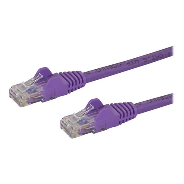 5m Purple Snagless Cat6 Patch Cable