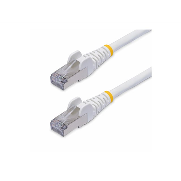 5m White CAT8 Ethernet Cable - LSZH