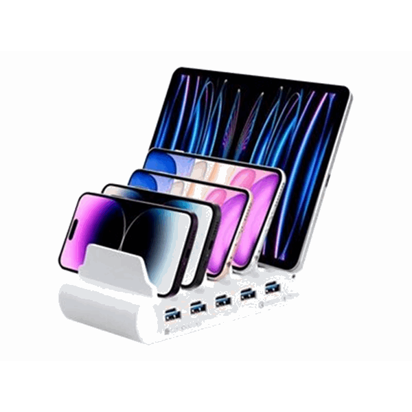 5P USB&USB-C Multiple Tablet Charg St UK