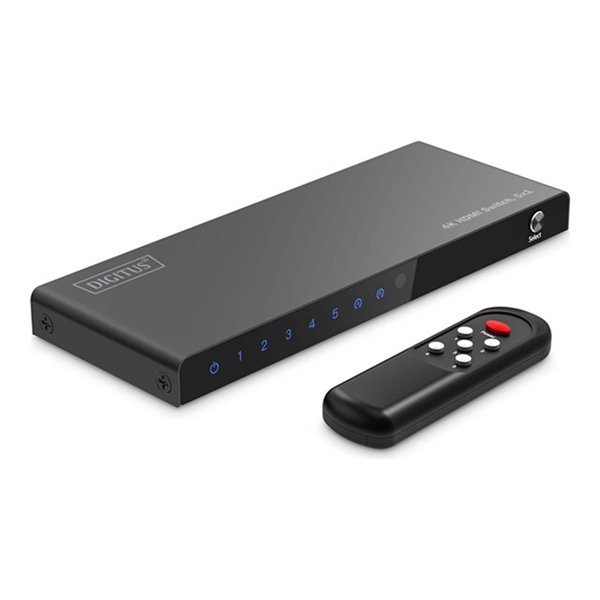 5x1 HDMI Switch. 4K/60Hz HDCP 2.3