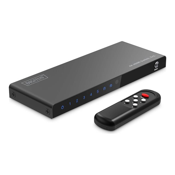 5x1 HDMI Switch. 4K/60Hz HDCP 2.3