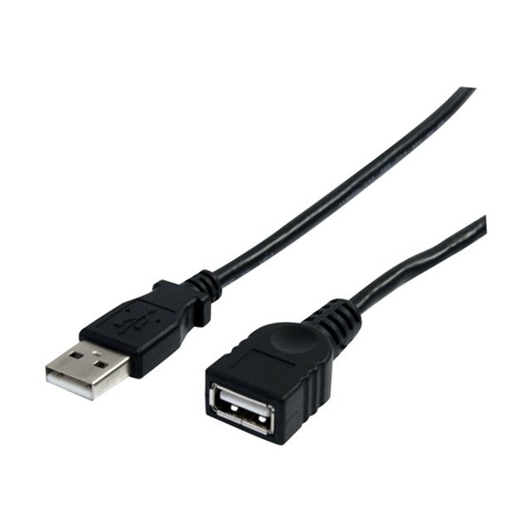 6 ft Black USB Extension Cable A to A