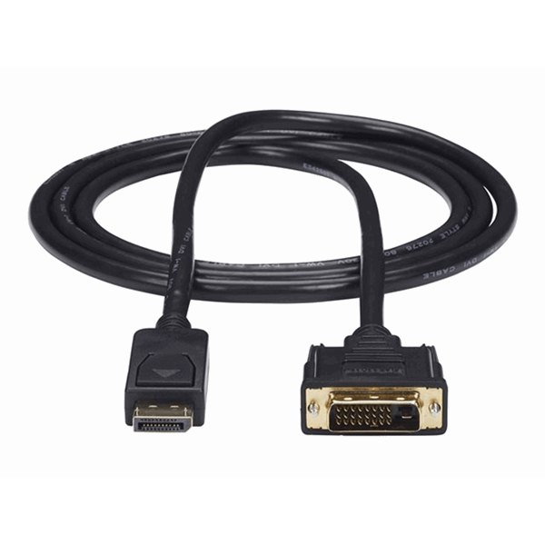 6 ft DisplayPort to DVI Cable - M/M