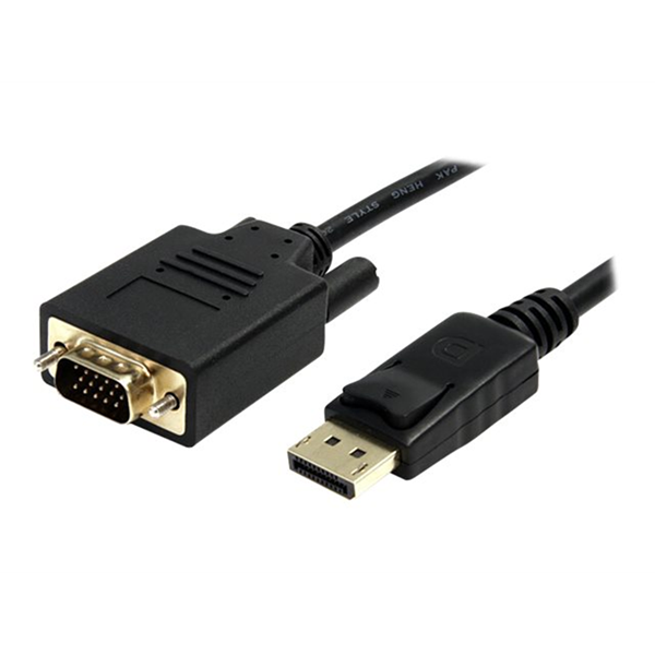 6 ft DisplayPort to VGA Cable - M/M
