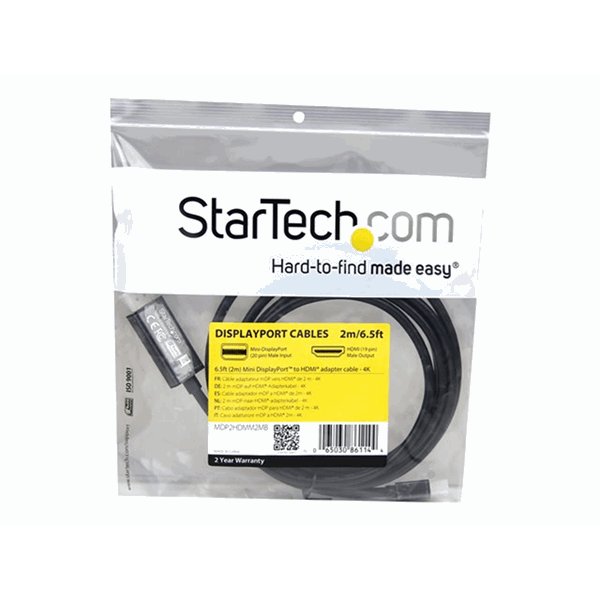6 ft mDP to HDMI converter cable