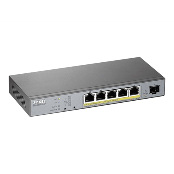 6 Port managed CCTV PoE Switch long ran