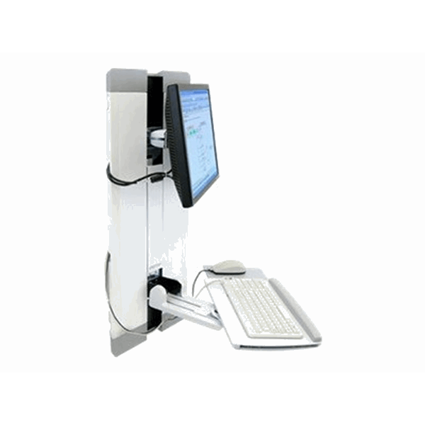 60-609-216/9" Vertical Lift Wht