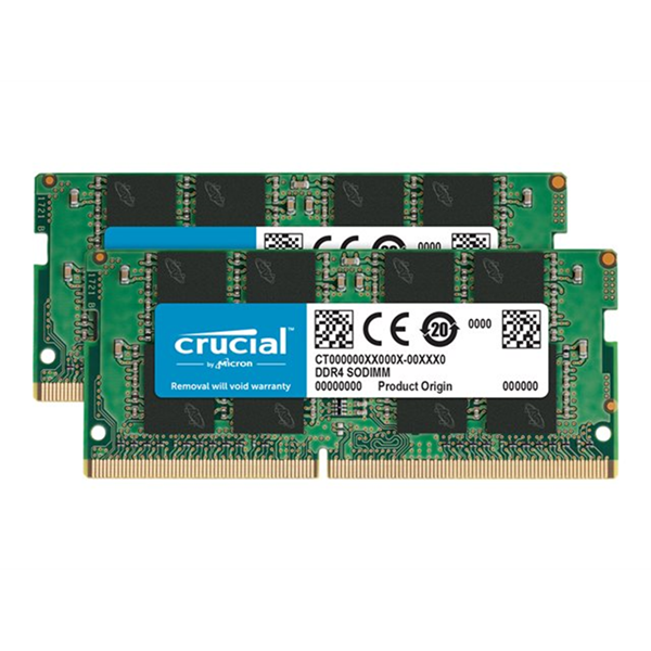 64GB Kit2x32GB DDR4-3200 SODIMM Crucial