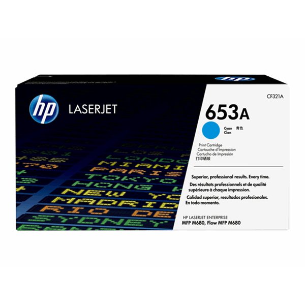 653A originele toner cartridge cyaan standard capacity 16.500 paginas 1-pack