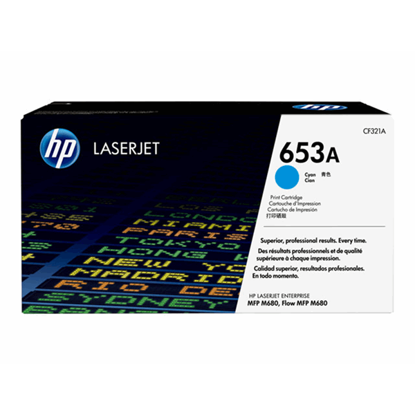 653A originele toner cartridge cyaan standard capacity 16.500 paginas 1-pack