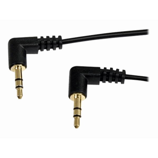 6ft 3.5mm Right Angle Stereo Audio Cable