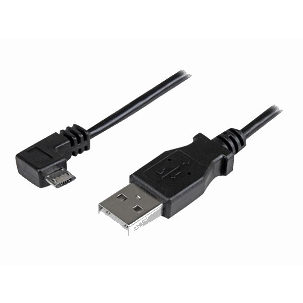 6ft Angled Micro-USB Charge & Sync Cable