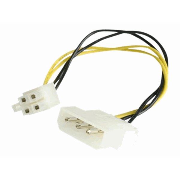 6in LP4 to P4 Power Cable Adapter