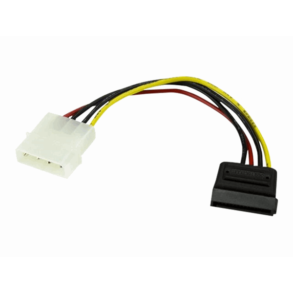 6in Molex to SATA Power Cable Adapter