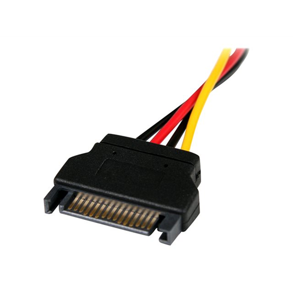 6in SATA to LP4 Power Cable Adapter F/M