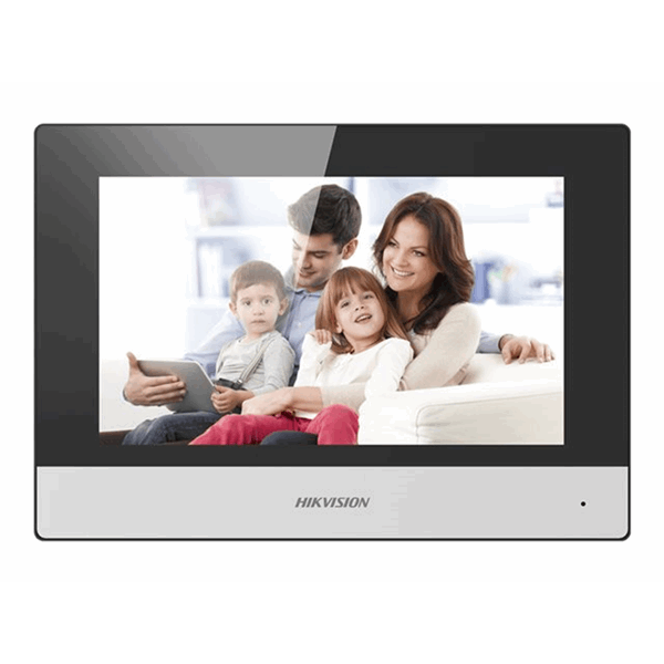 7i Touch-Screen Indoor Station TFT LCD/1024*600/10/100Mbps Ethernet/Wi-Fi 802.11b/g/n/standard PoE/ 12 VDC/TF card/max 32G 8-ch alarm input/2xalarm output/1x485