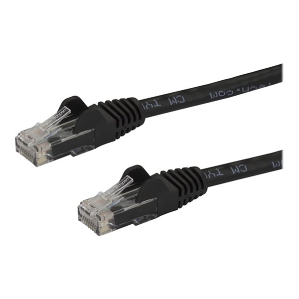 7m Black Snagless Cat6 UTP Patch Cable