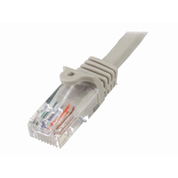 7m Gray Snagless Cat5e Patch Cable