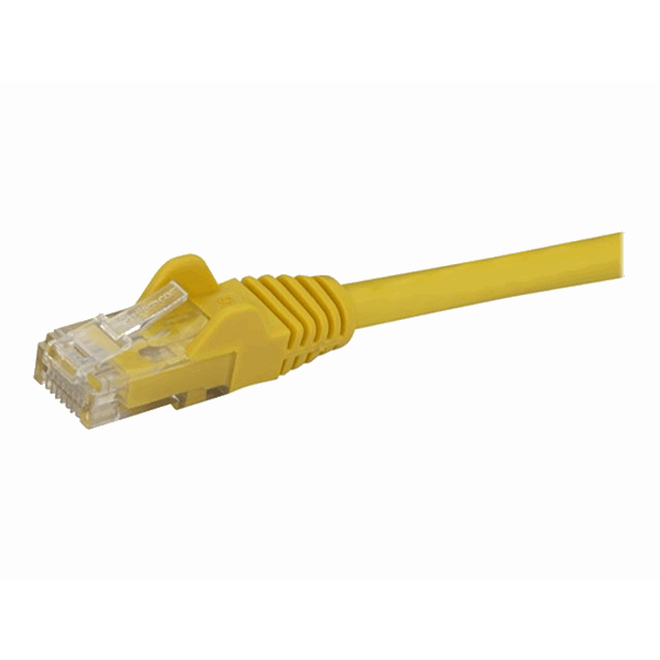 7m Yellow Snagless UTP Cat6 Patch Cable