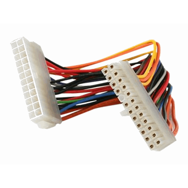 8" 24 Pin ATX 2.01 Power Extension Cable
