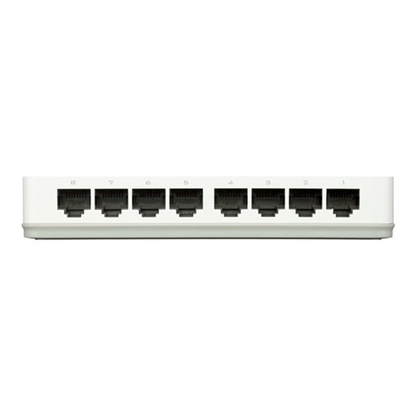 8-Port 10/100M Desktop Switch- IEEE 802.3 10BASE-T- IEEE 802.3u 100BASE-TX compliance- Support Auto-Negotiation for each port- Support Half/Full-Duplex 8-Port 10/100M Desktop Switch- IEEE 802.3 10BASE-T- IEEE 802.3u 100BASE-TX compliance- Support Auto-Negotiation for each port- Support Half/Full-Duplex