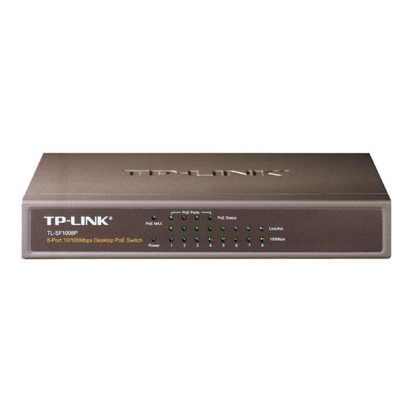 8 port 10/100M PoE Switch